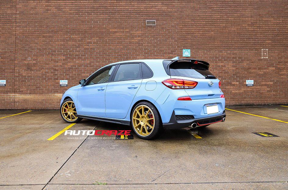 HYUNDAI I30 N MR138 GOLD MACHINED LIP